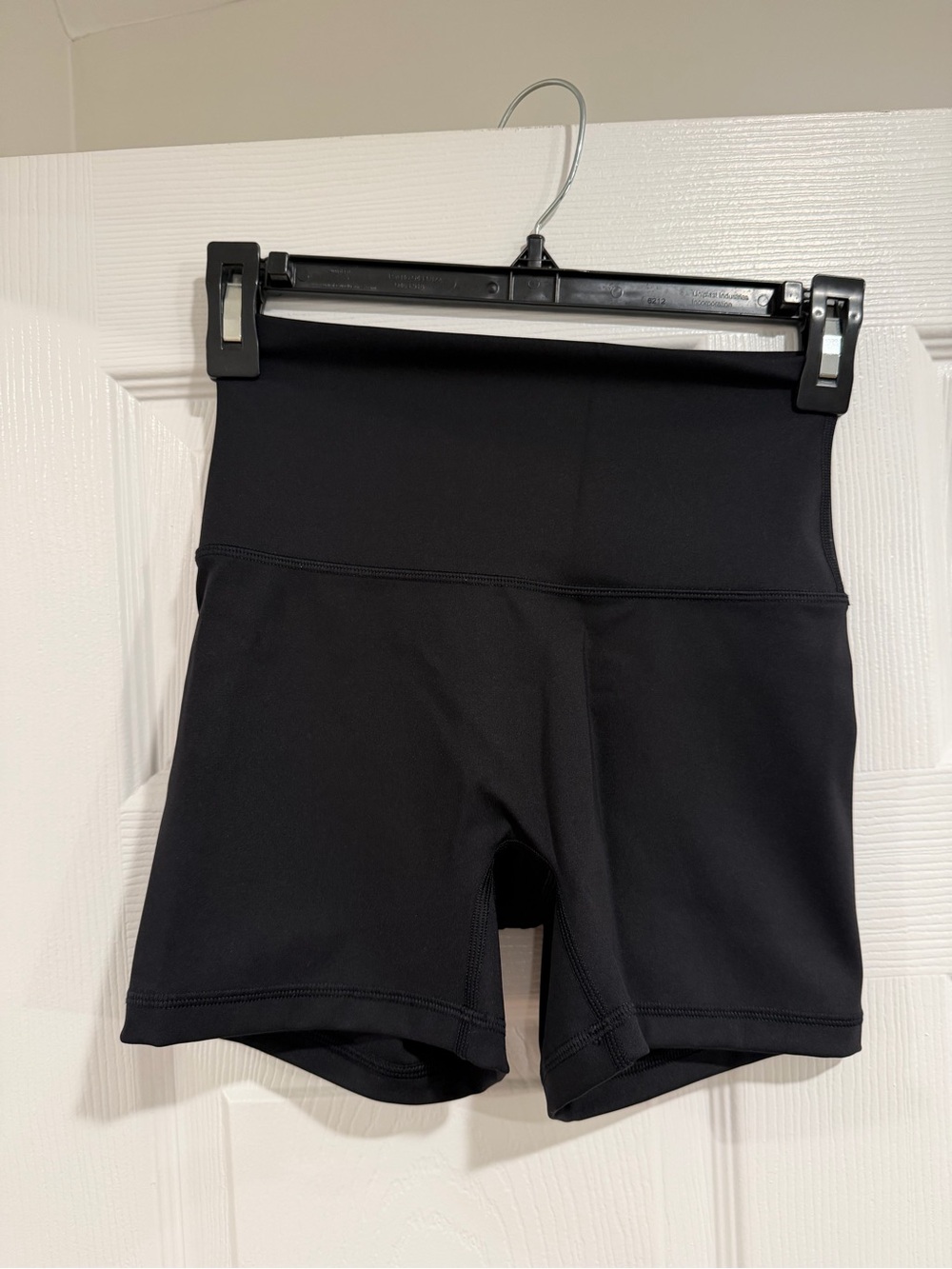 aerie Black High-Rise Bike Shorts